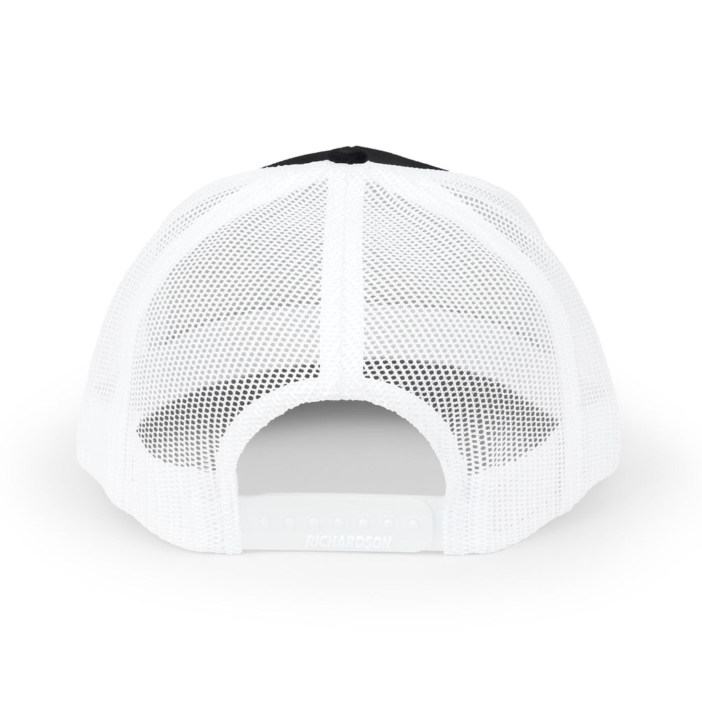 Space-Time Dimension embroidered logo Snapback Trucker Cap | retro sci-fi patch