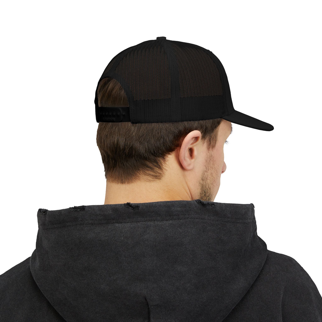Surely You Can't Be Serious embroidered logo Snapback Trucker Cap | retro sci-fi patch